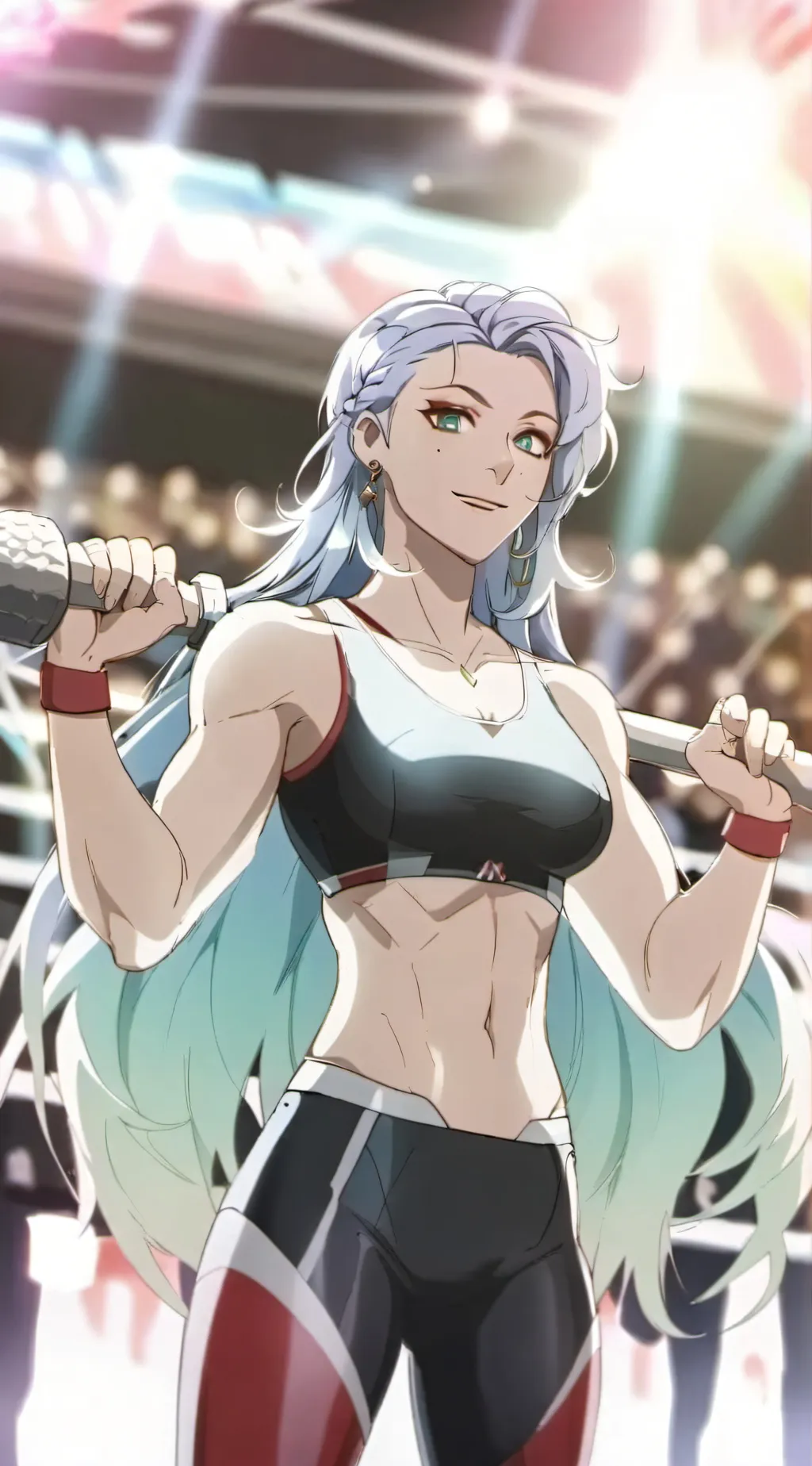 ai character: WWE background