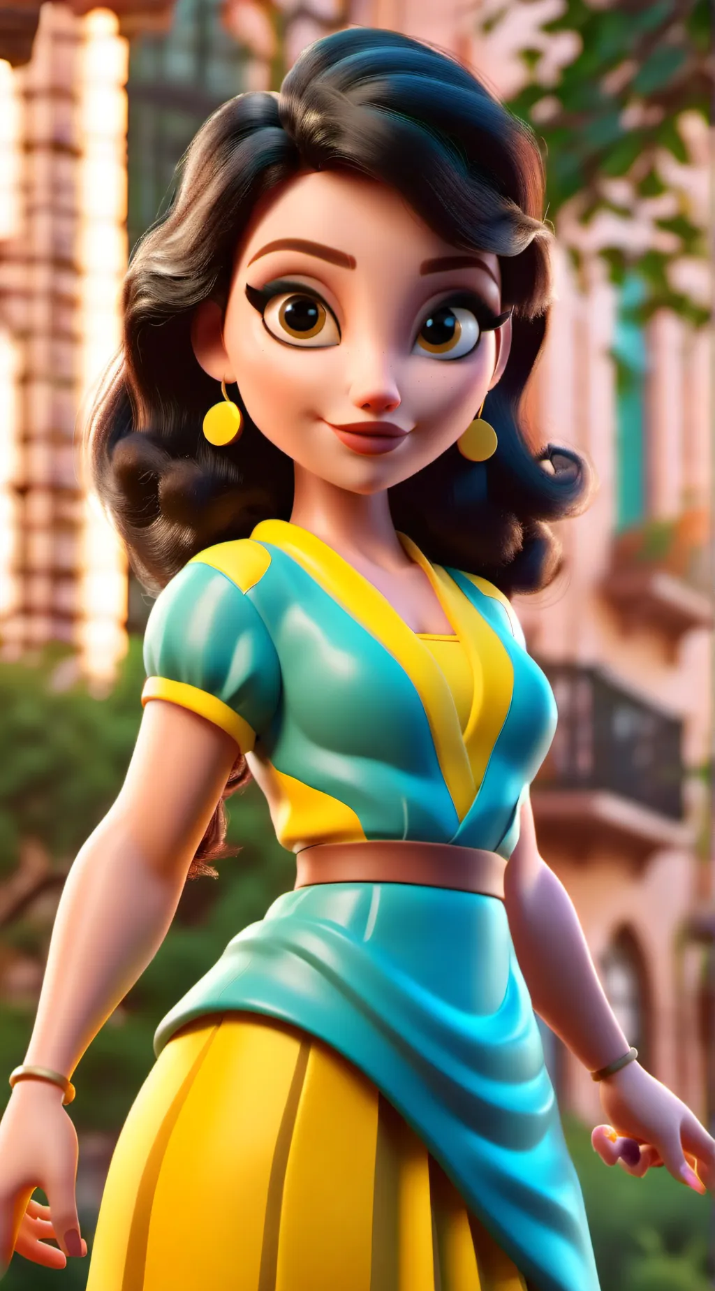 ai character: Gabix background