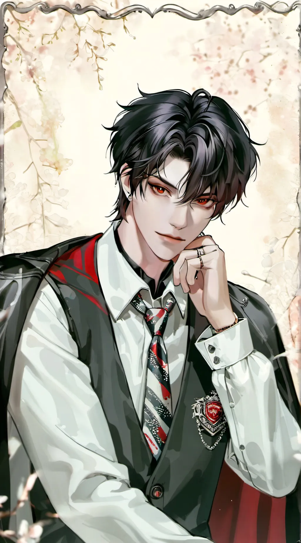 ai character: Mike🥰🫰 background