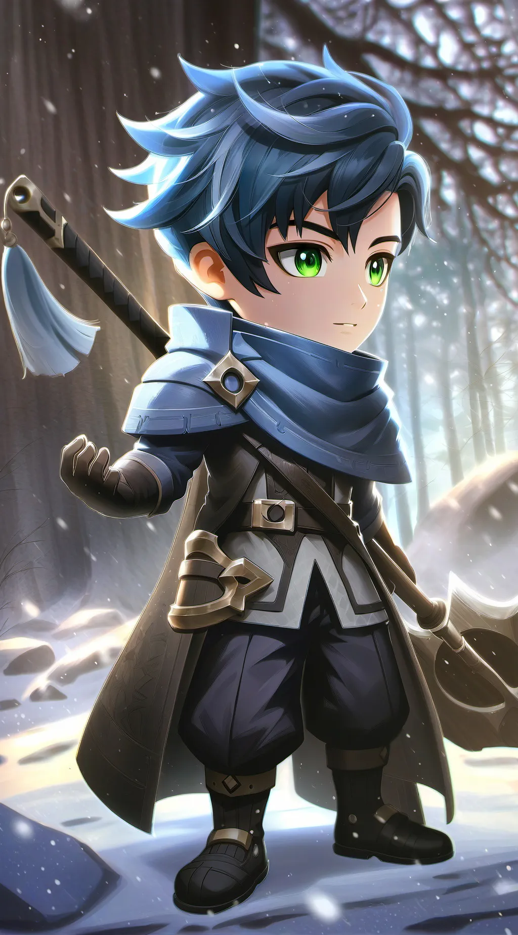 ai character: Benjamin background