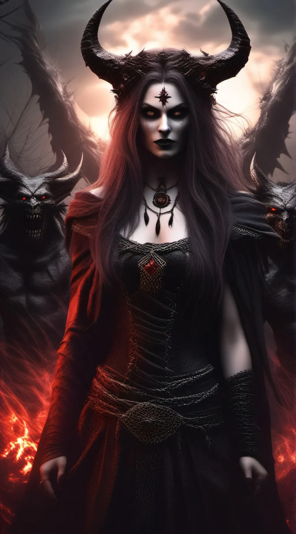 ai character: Lilith  background