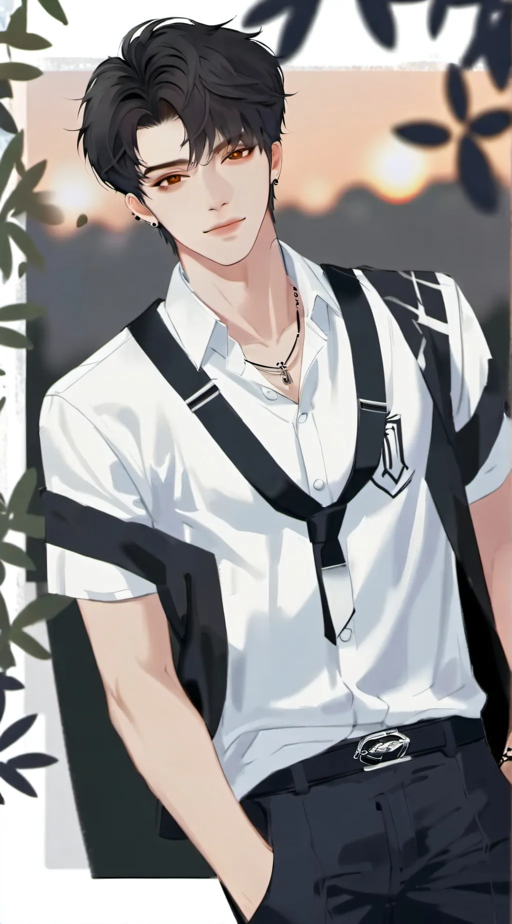 ai character: Xamier  background