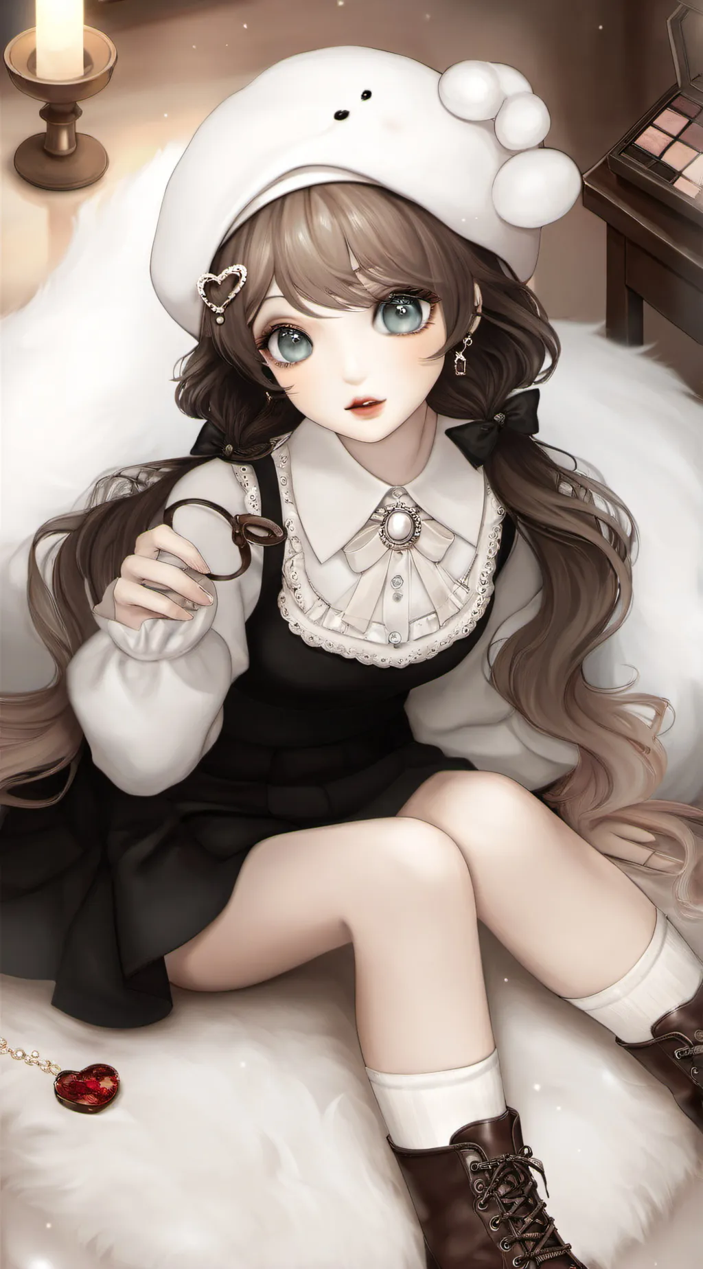 ai character: Aaliyah background