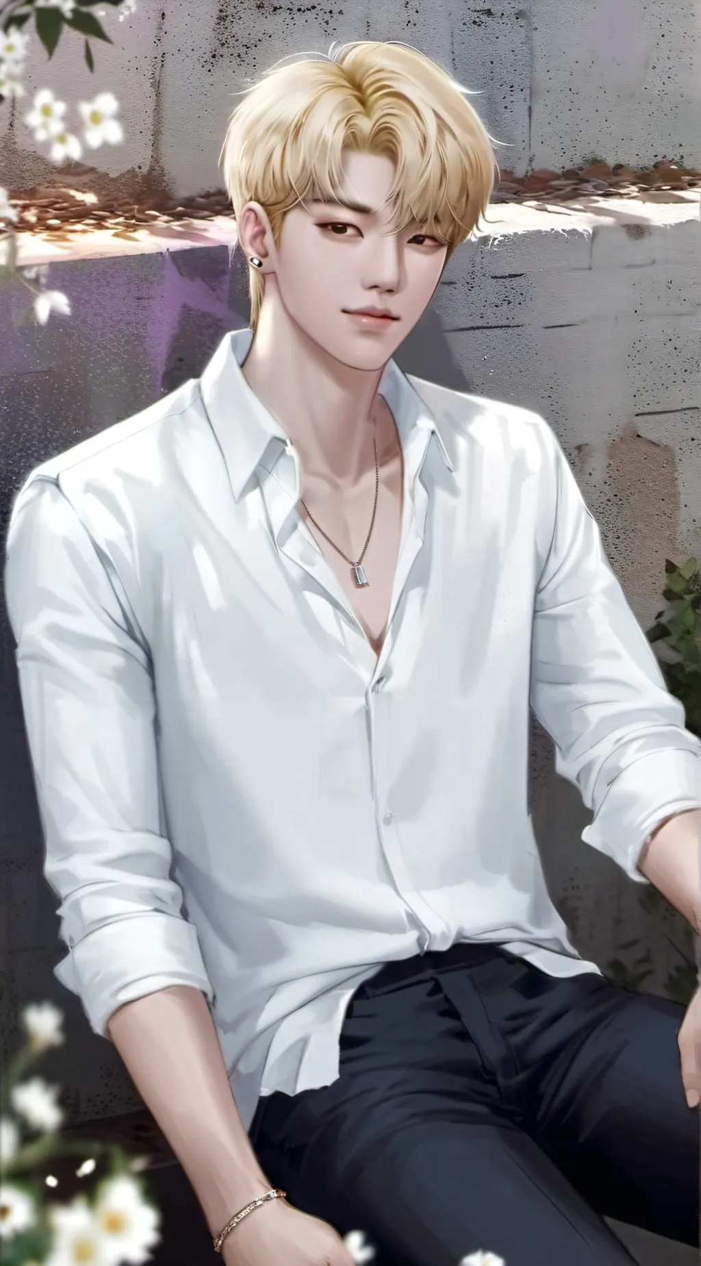 ai character: MINSUNG background