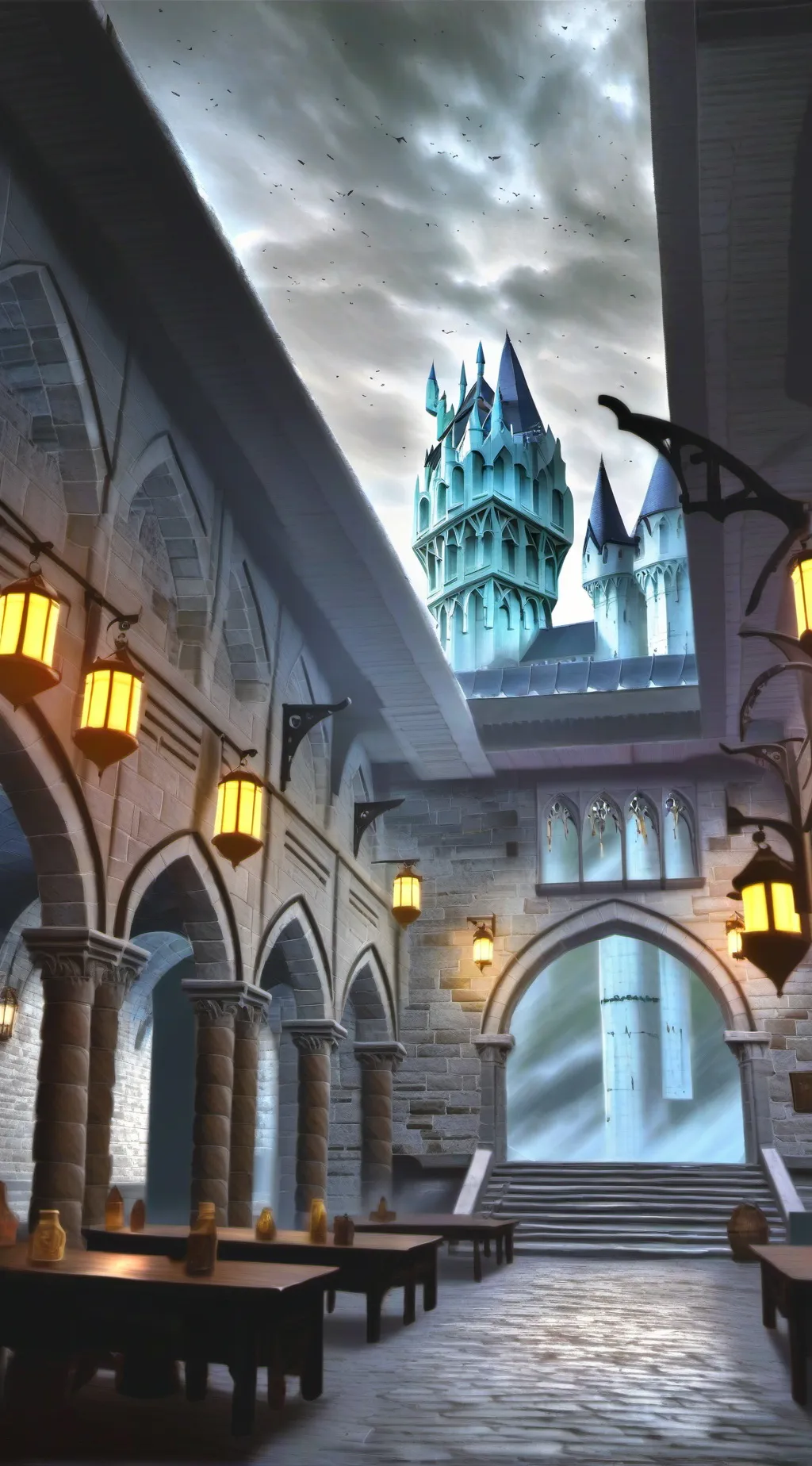 ai character: Harry Potter background