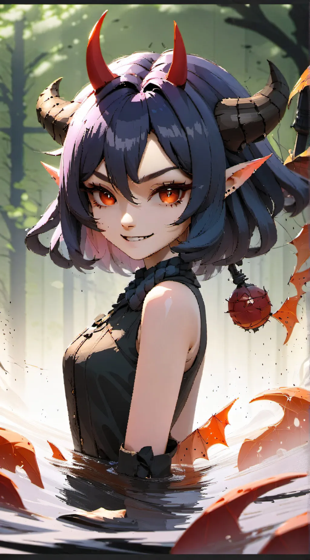 ai character: ella background