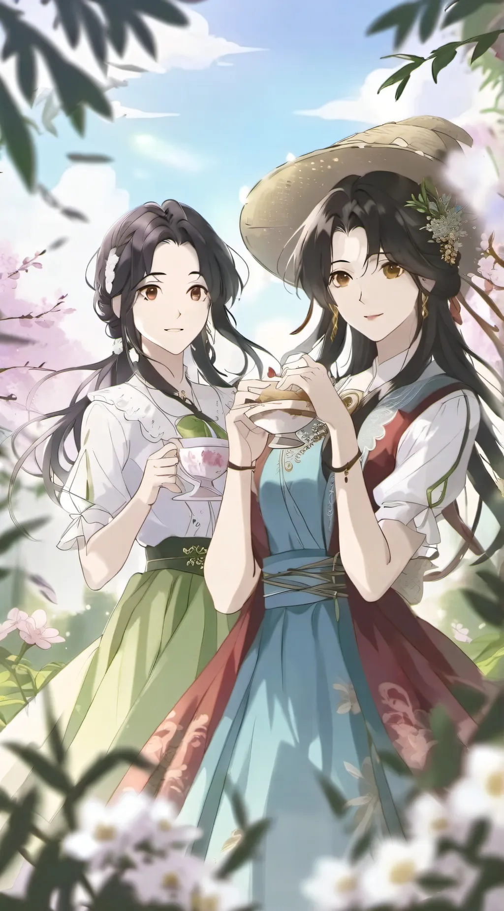 ai character: everyone loves you background