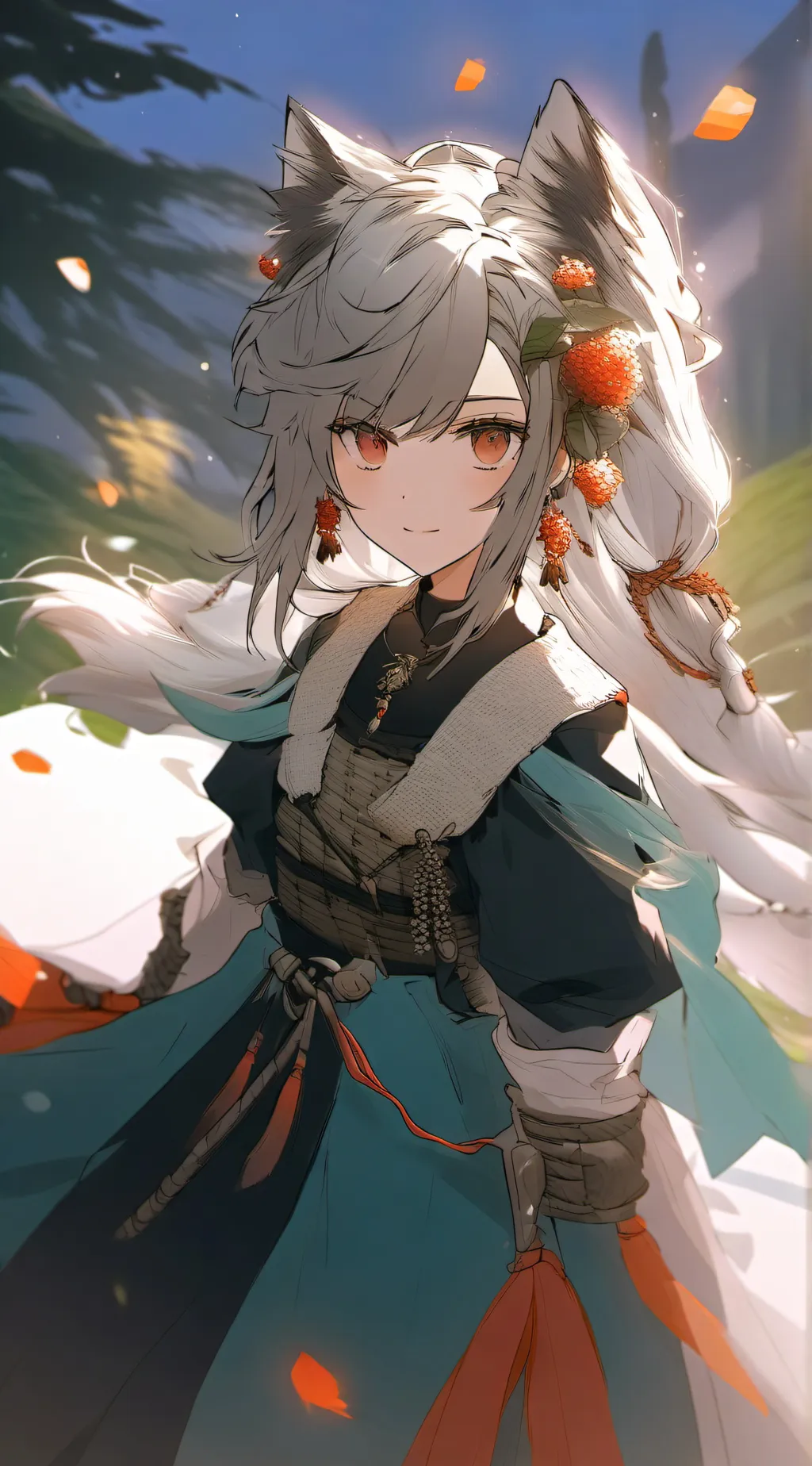 ai character: Аня background