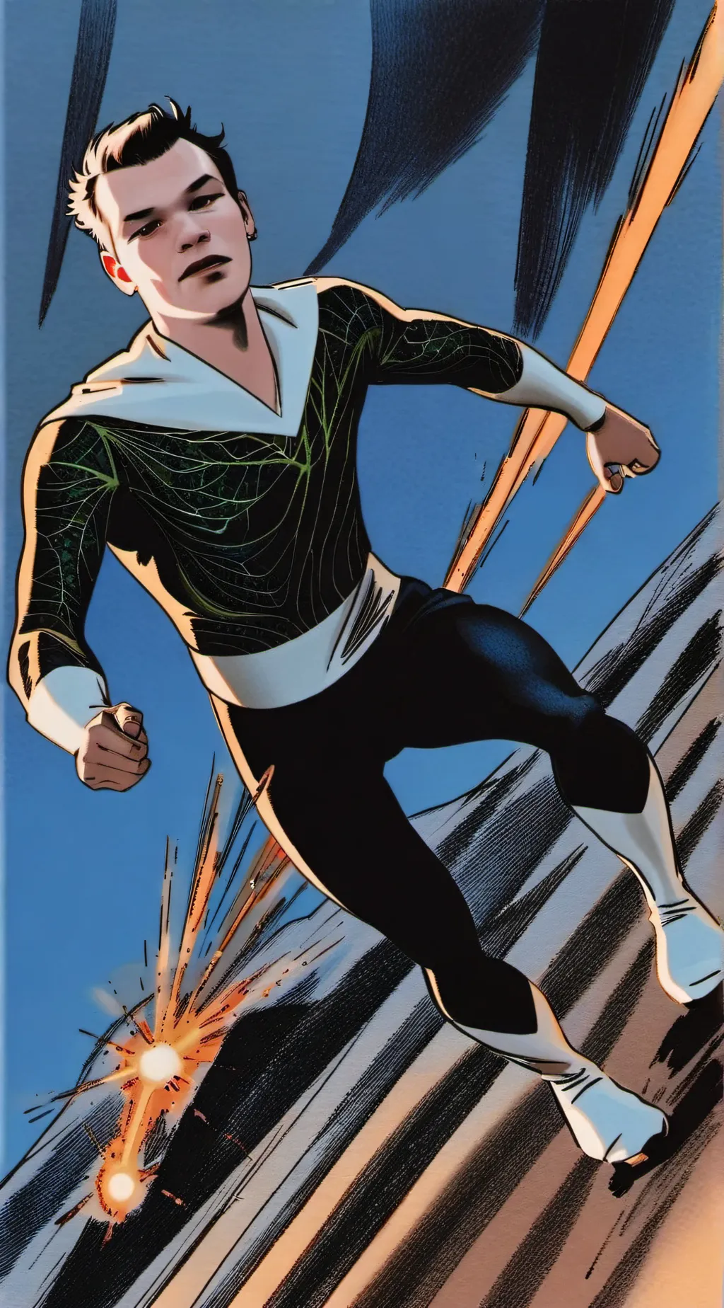 ai character: Nicholas Chase background