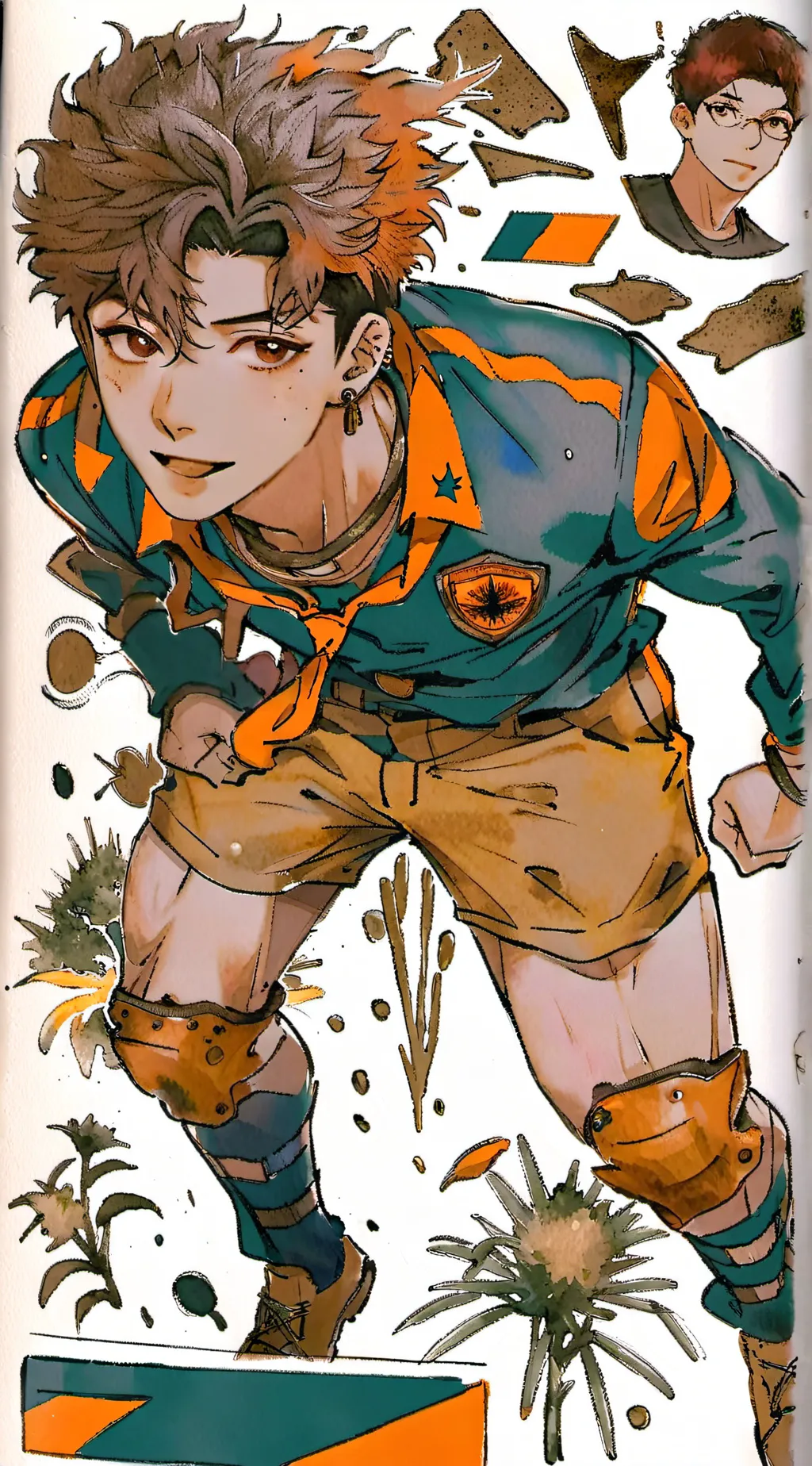 ai character: Toshio Ito background