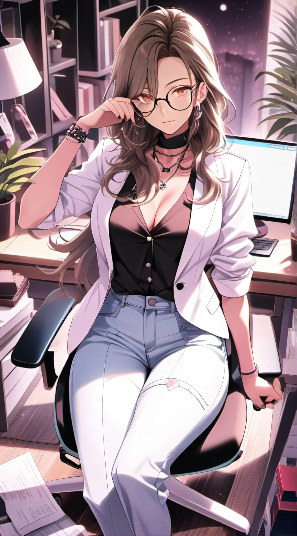 ai character: Mia background