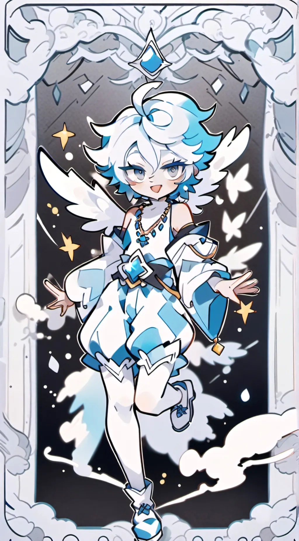 ai character: Dw but background