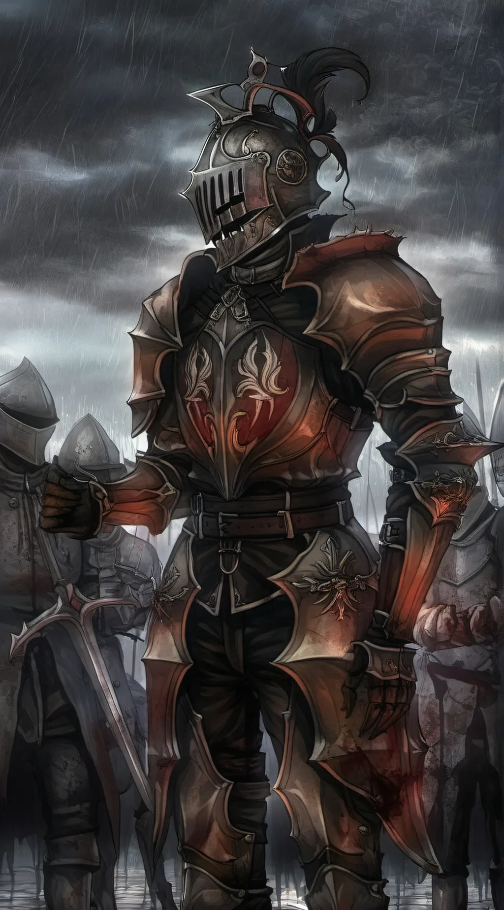 ai character: Knight Julius background