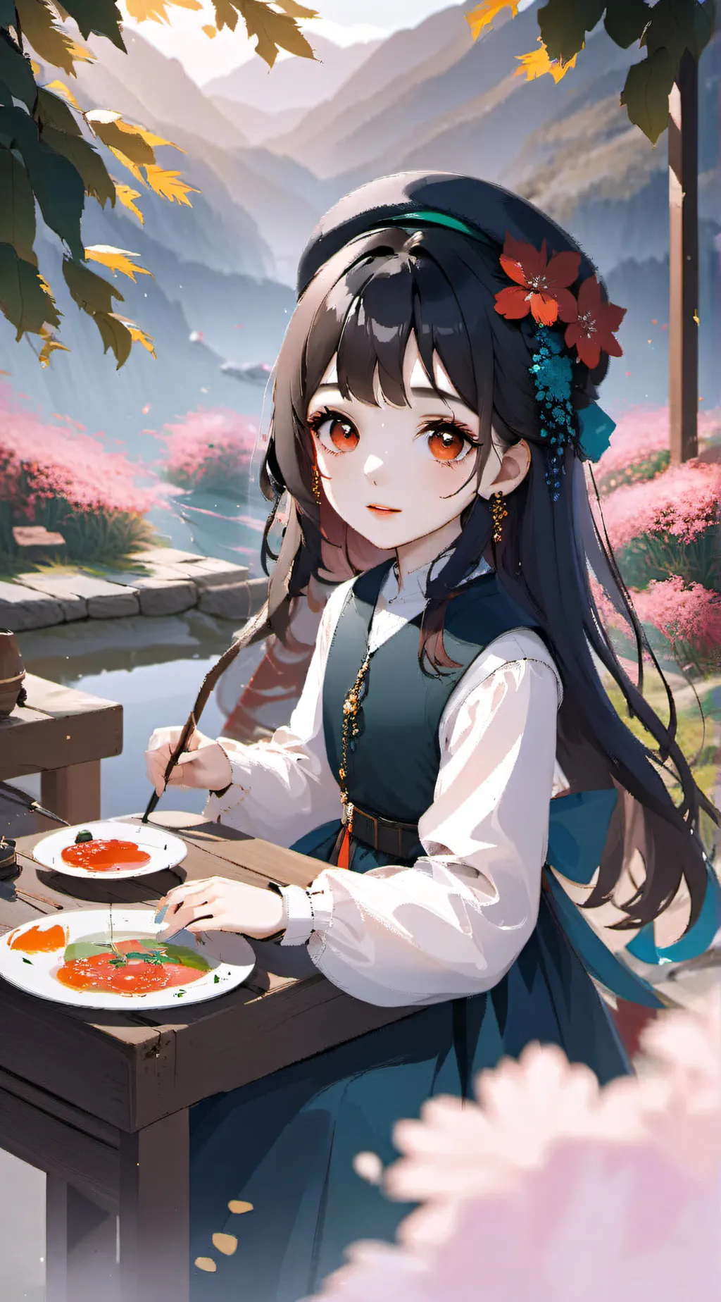 ai character: lucy background