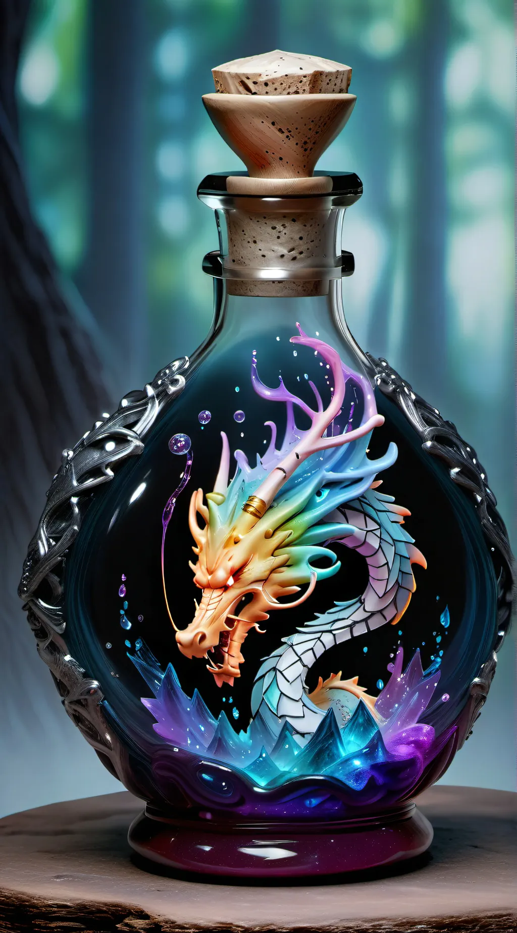ai character: dragon potion 2.0 background
