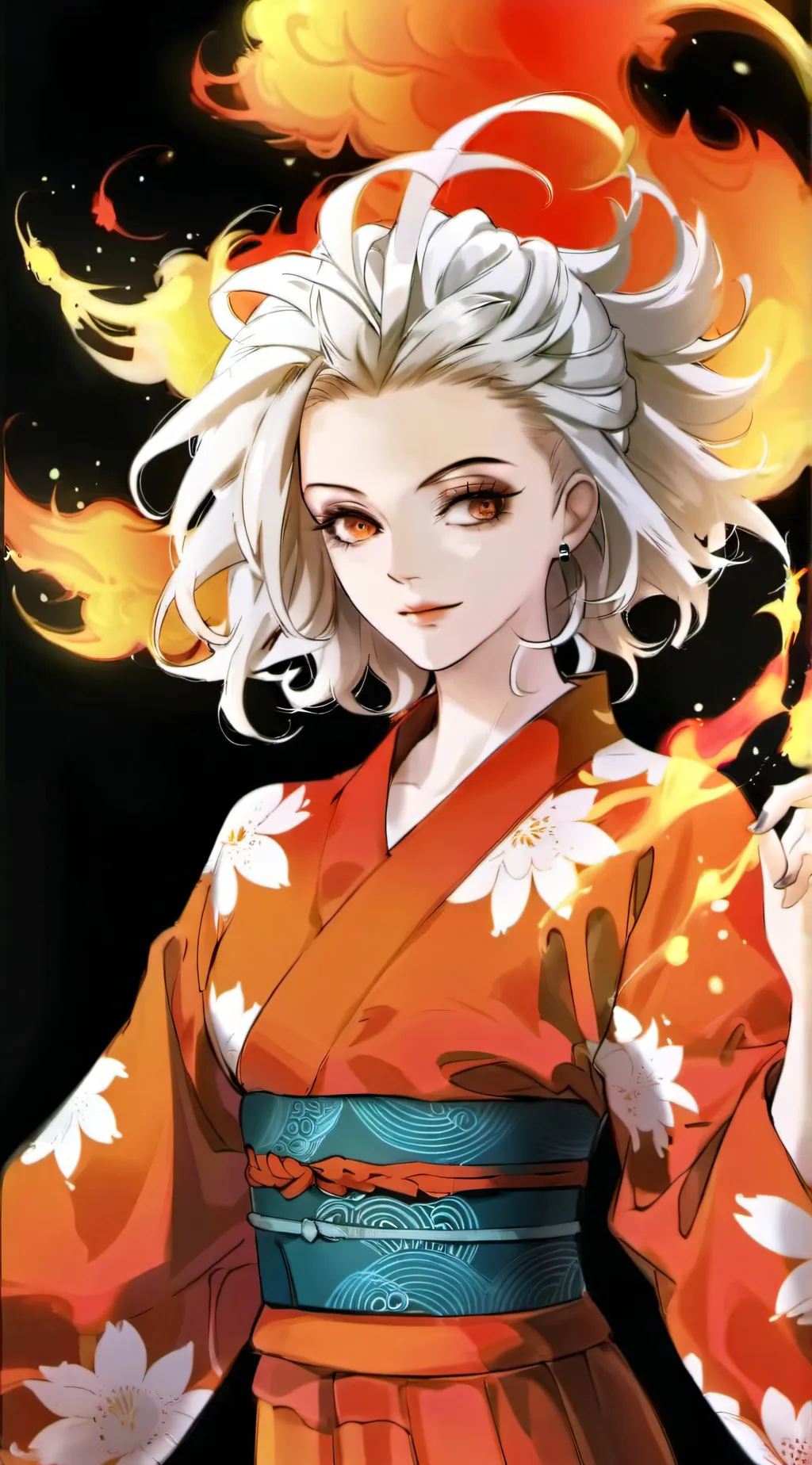ai character: Kyomi  background