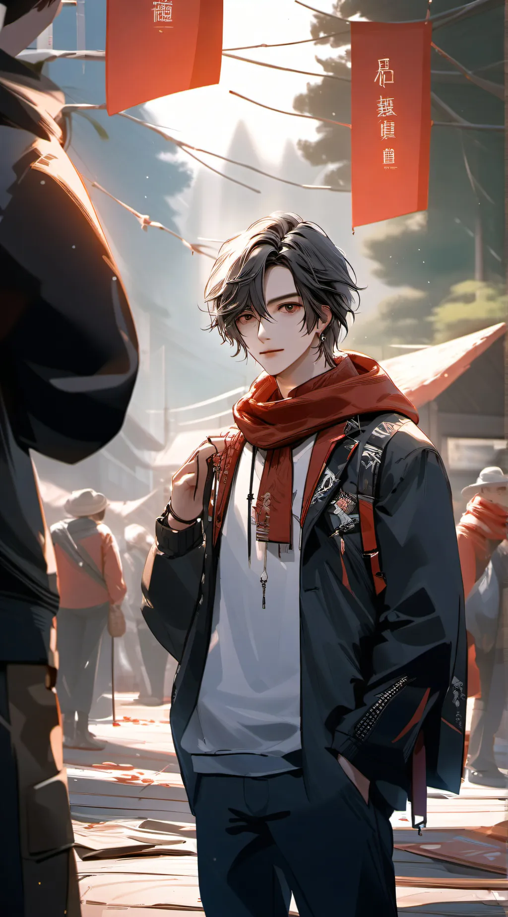 ai character: lucas background