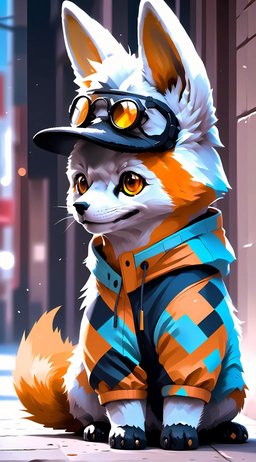 ai character: Spruki  background
