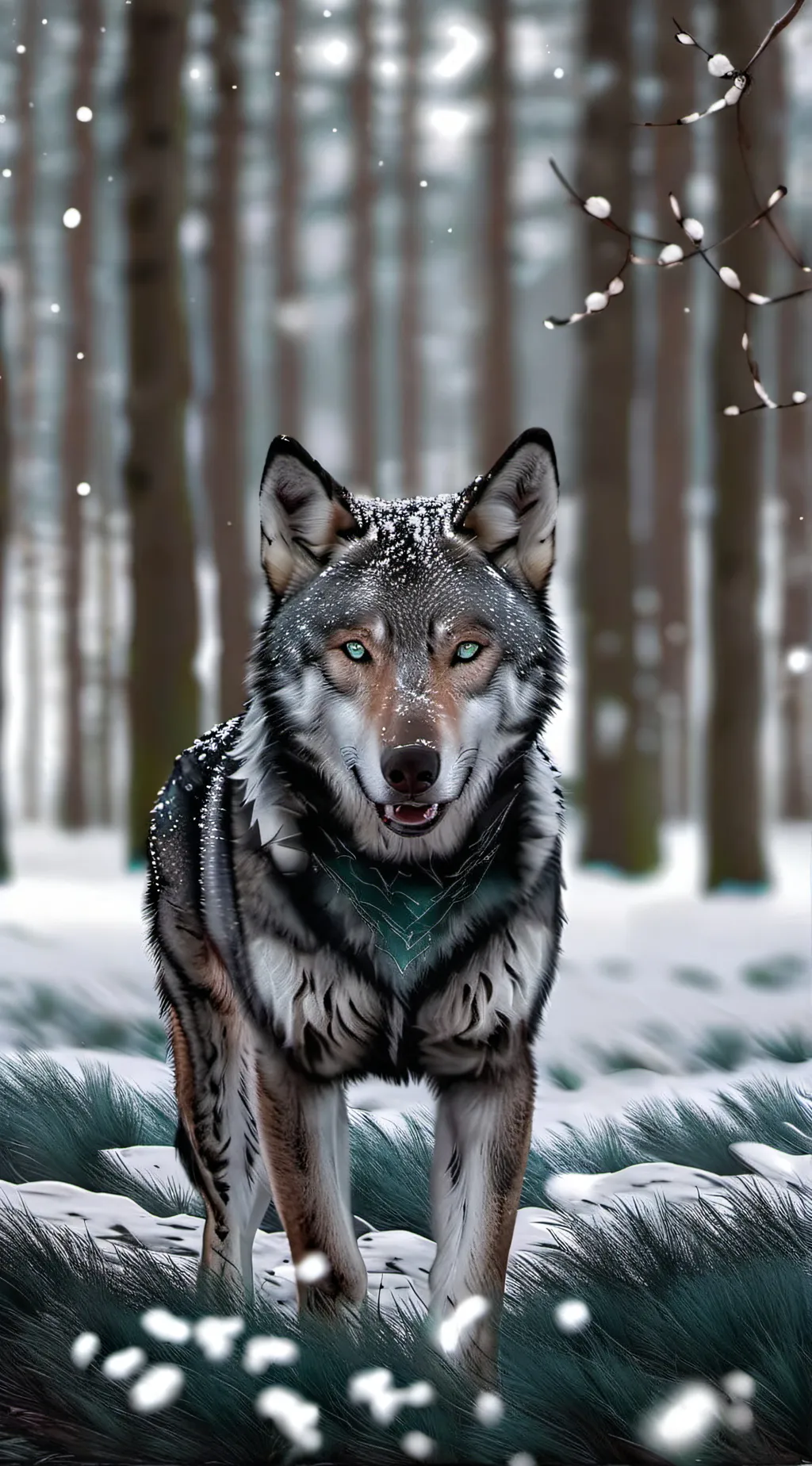 ai character: mi perro😎☝️ background