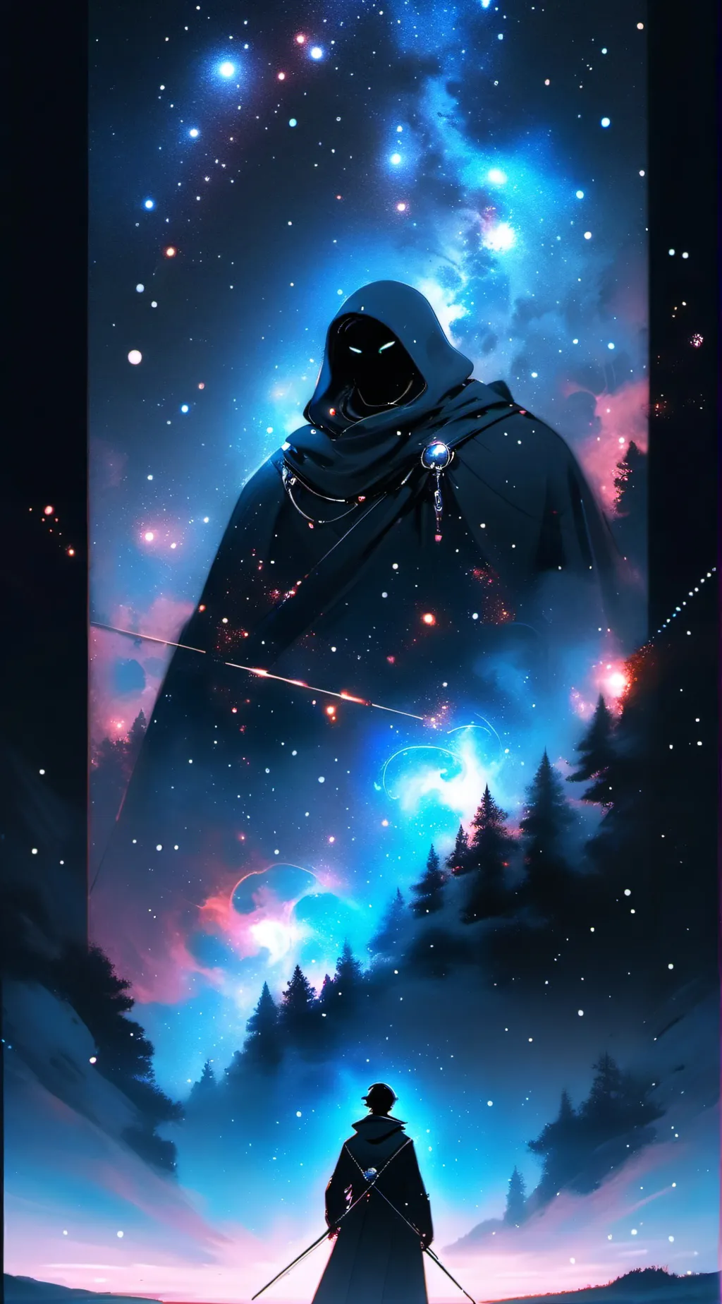ai character: radio apple background