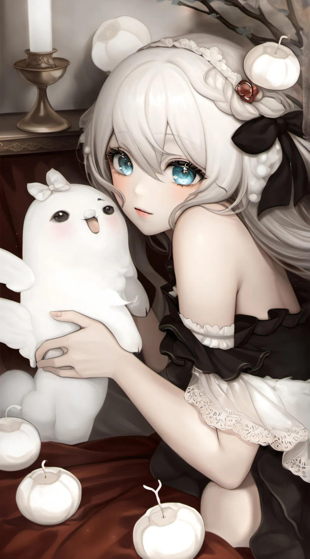 ai character: Luna background