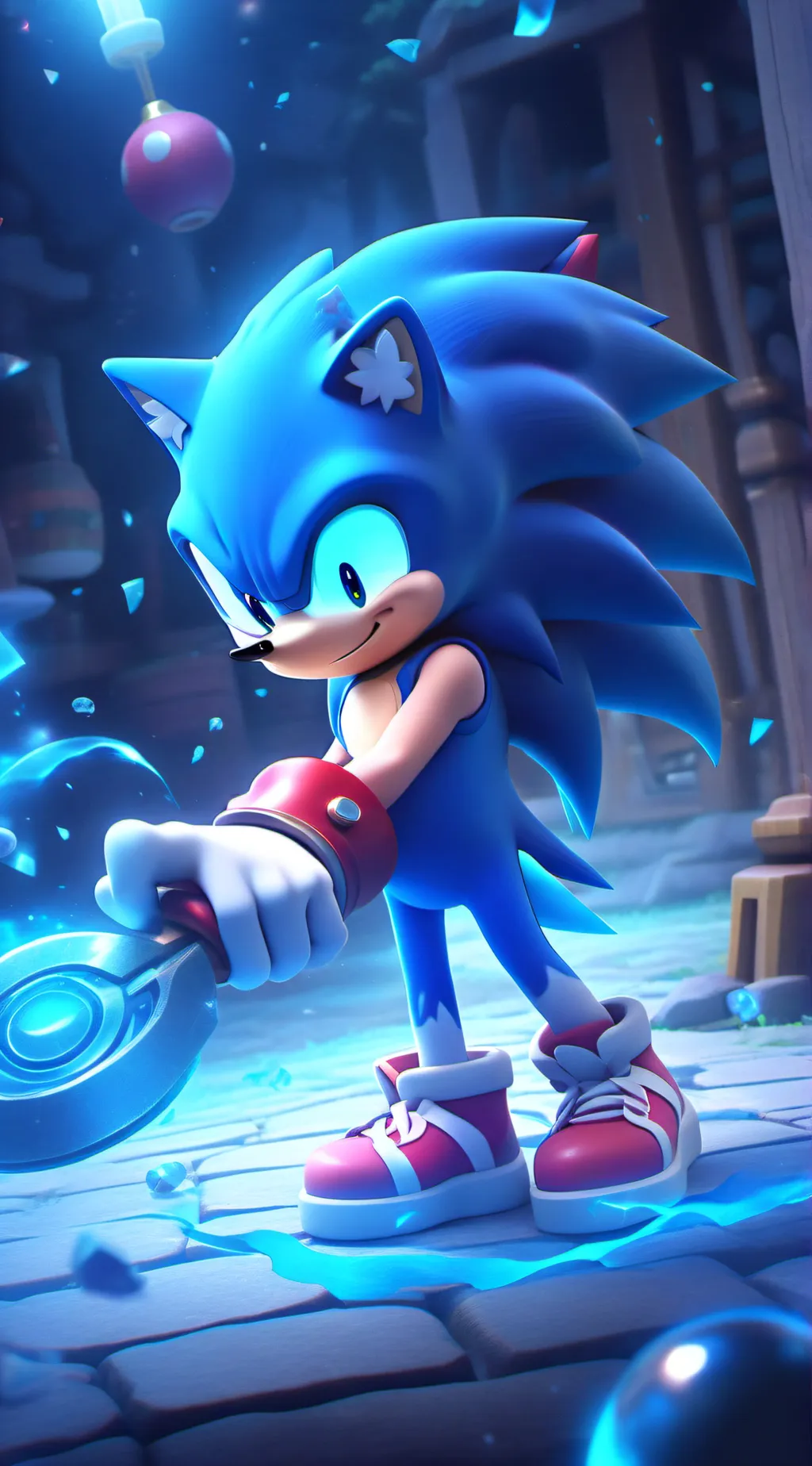ai character: sonic world background