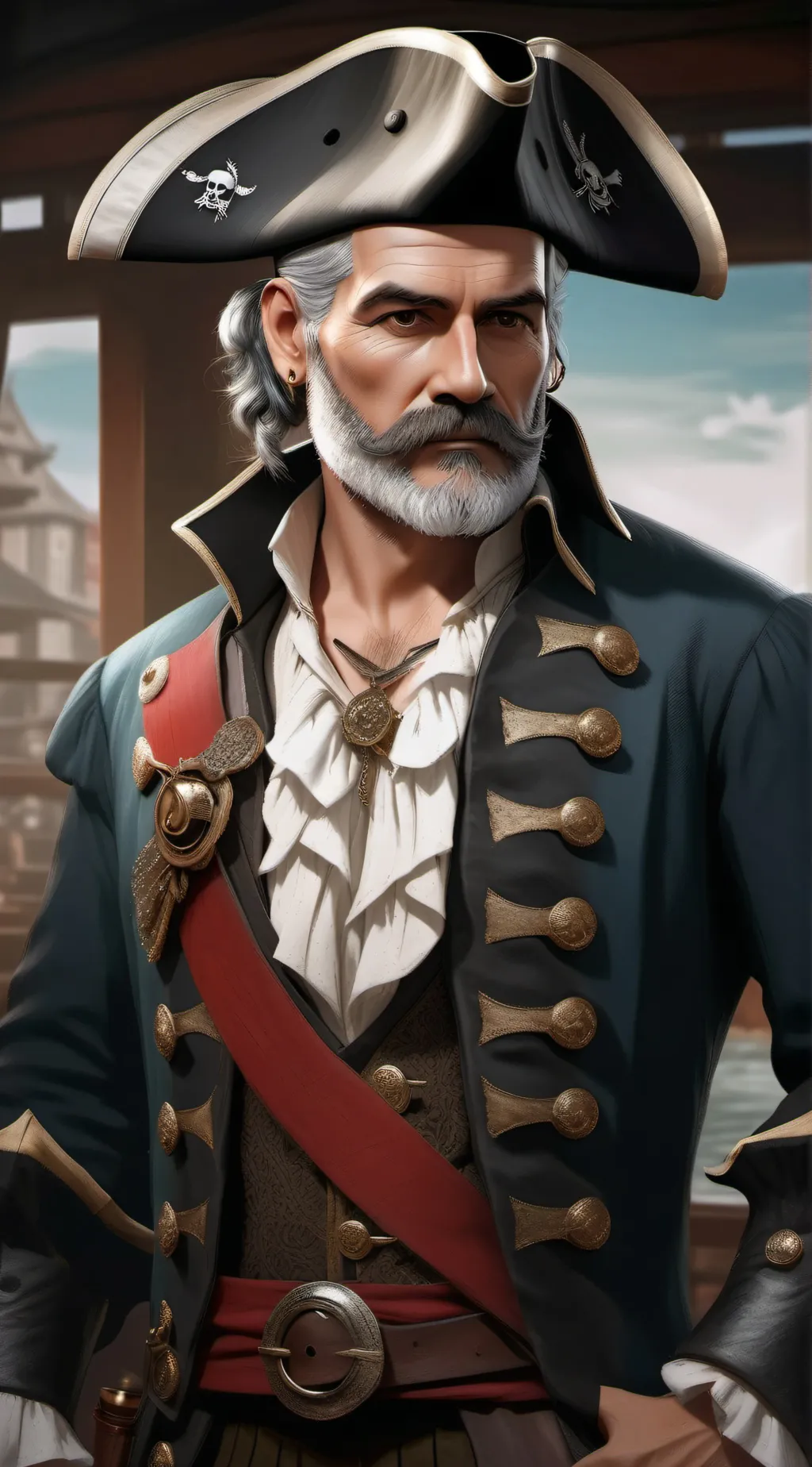 ai character: Captain Hook background