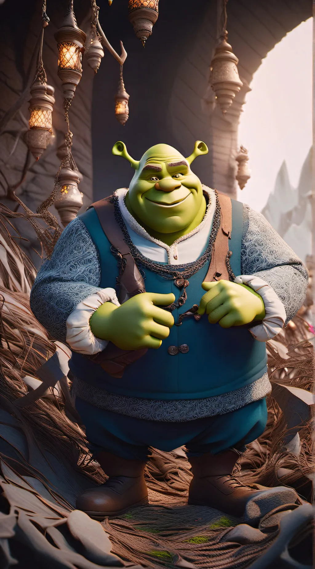 ai character: Sherk background