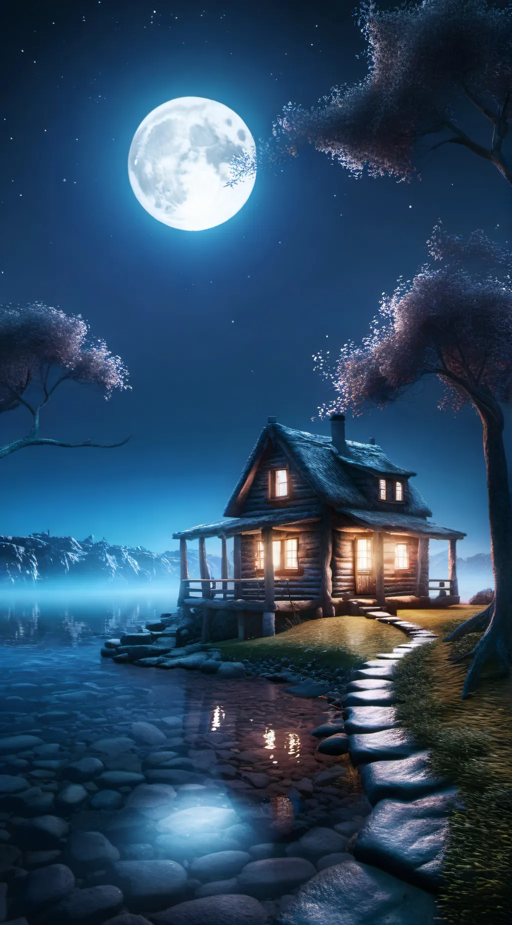 ai character: COD {Chilly Night} background