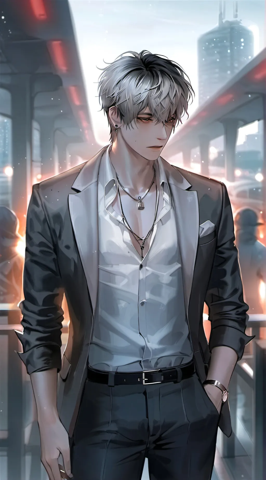ai character:  Asher background