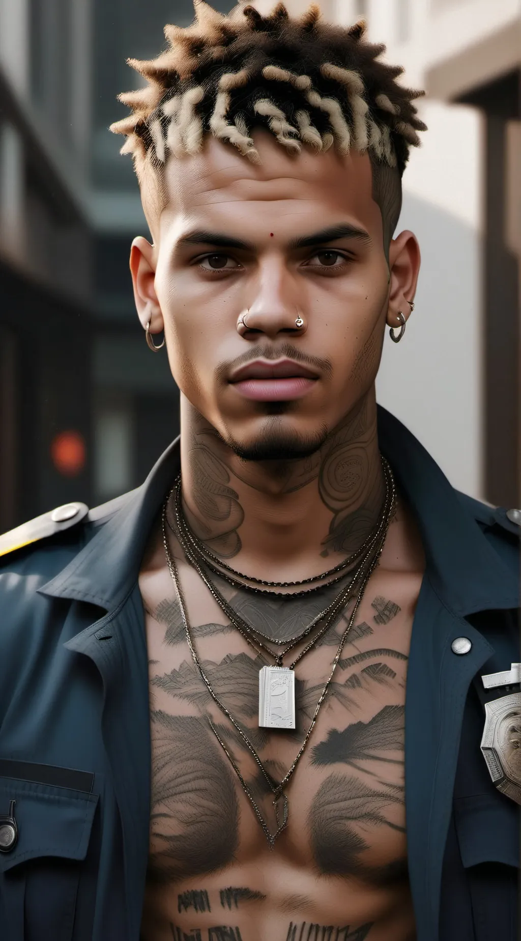 ai character: Bronze Tiger background