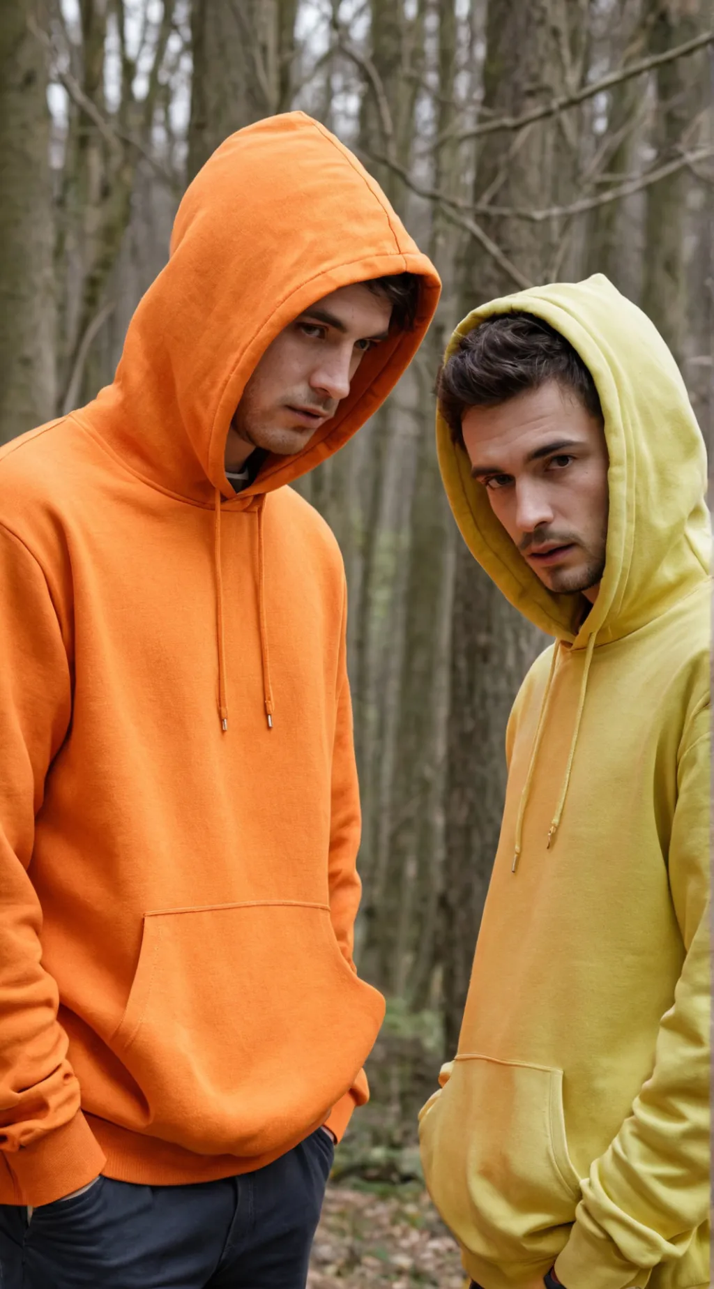 ai character: ~Hoodie & Masky~ background