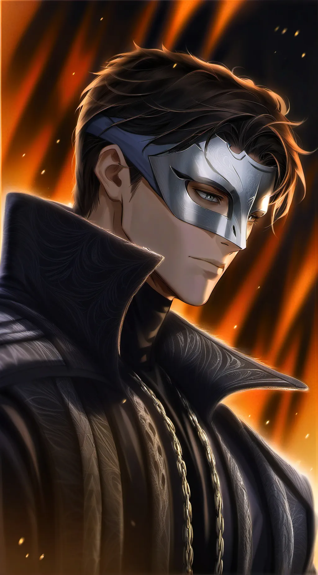 ai character: Vincent. background