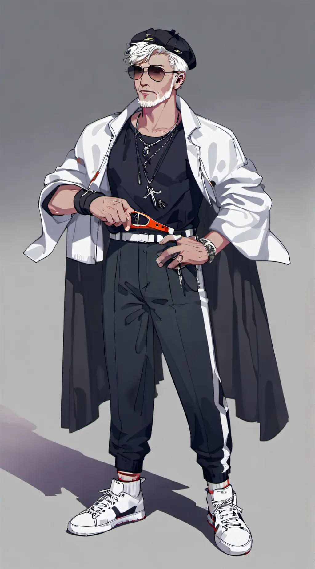 ai character: Andrien  background