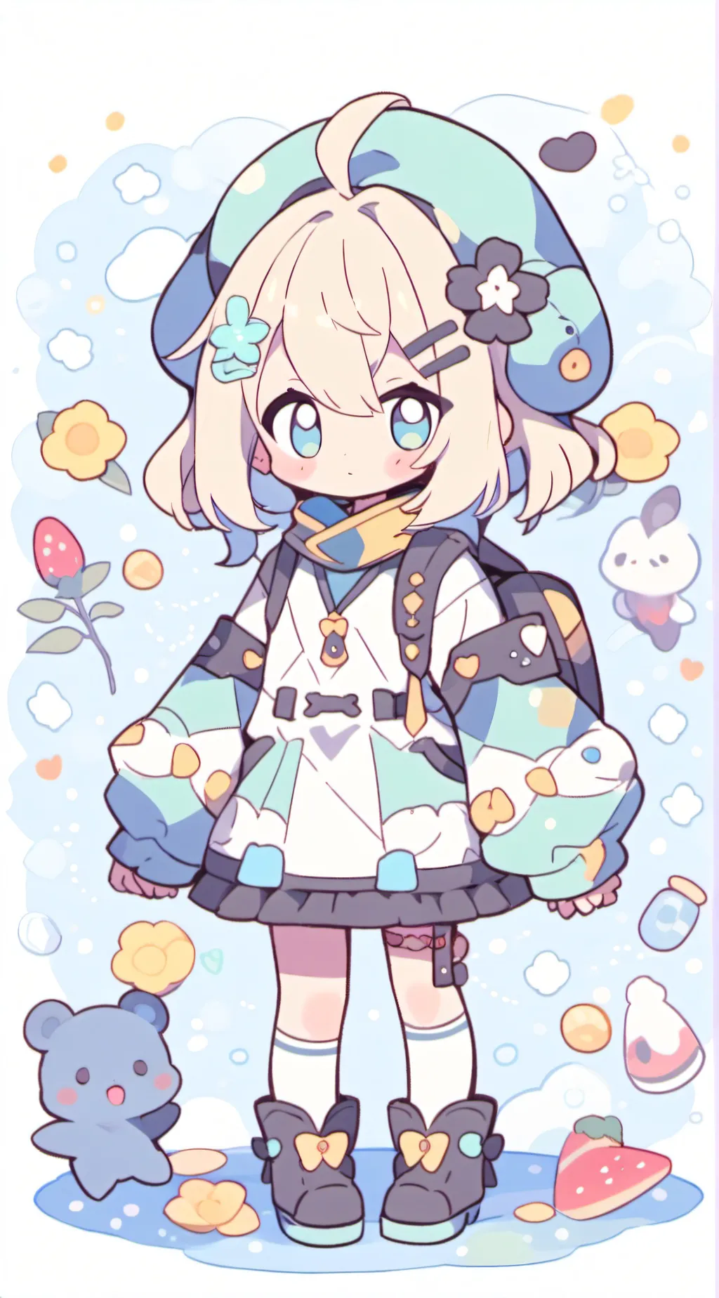 ai character: disfrutalo!  background