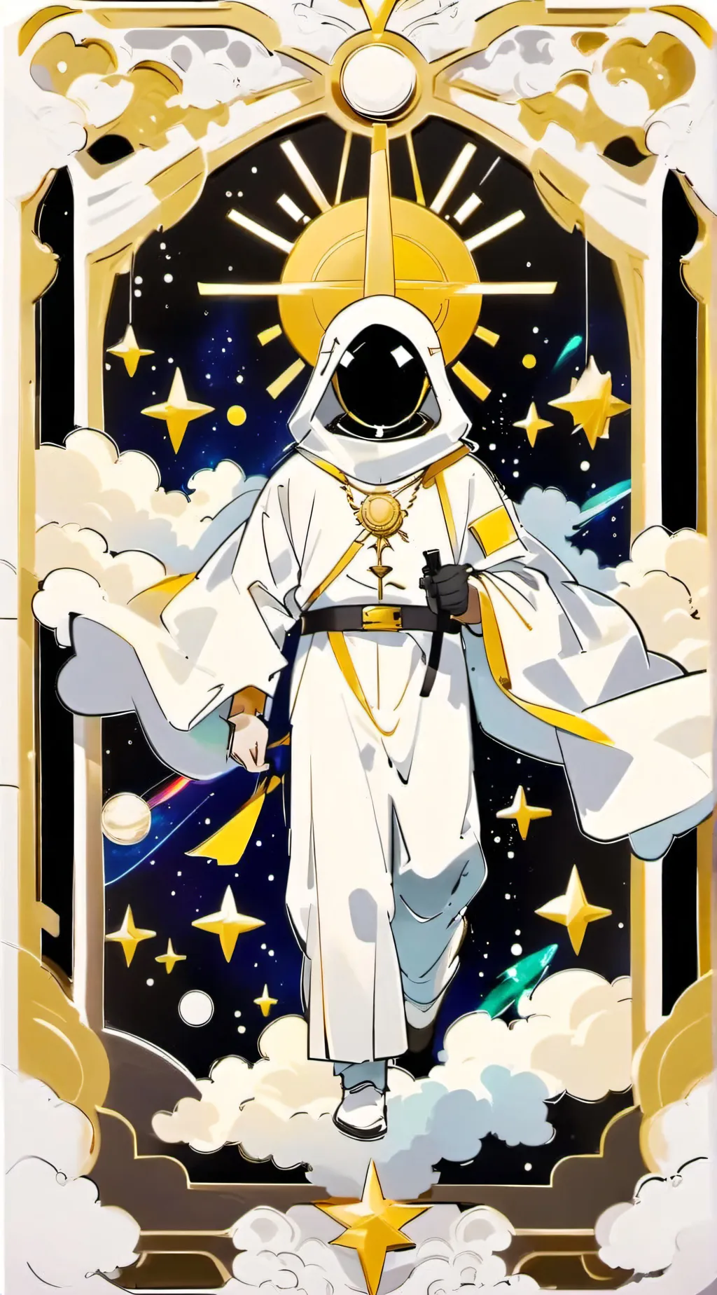ai character: GOD 🌟 background