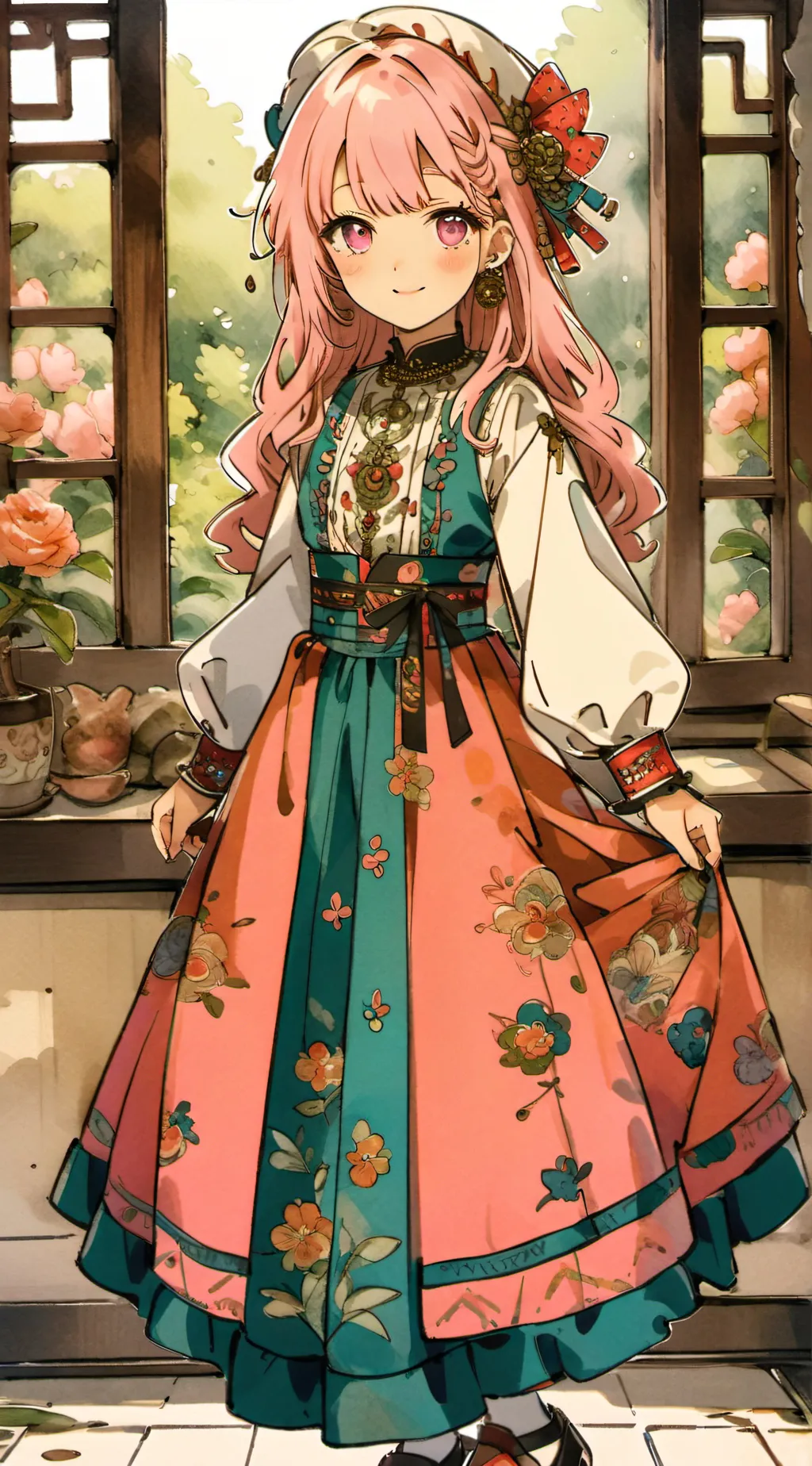 ai character: rena background