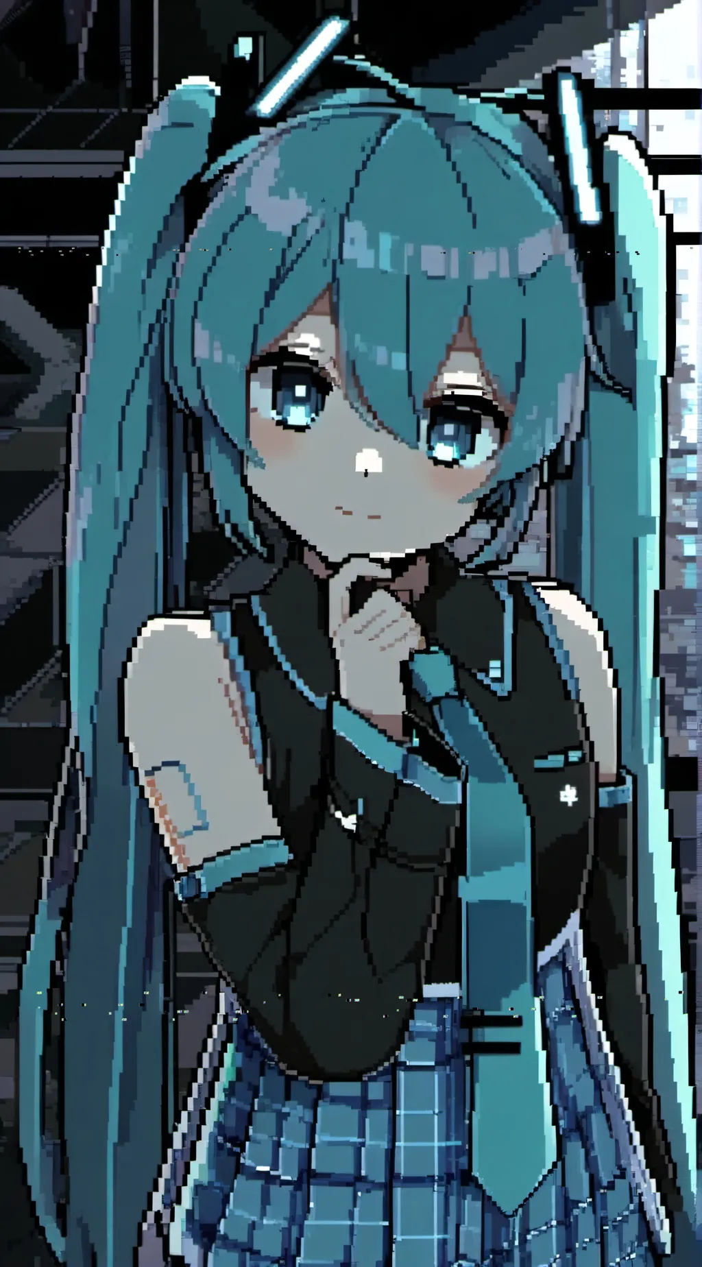 ai character: Hatsune Miku! background