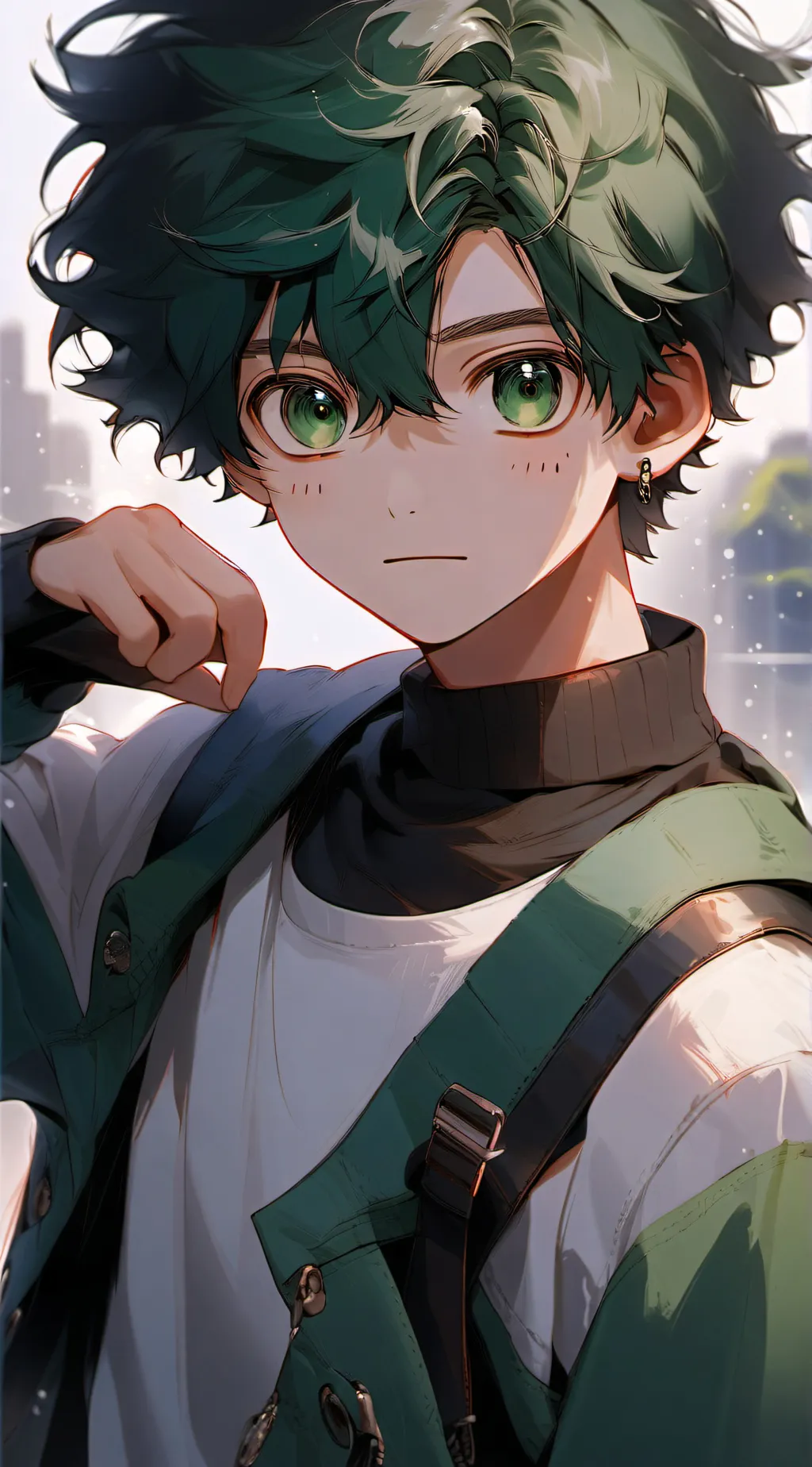 ai character: izuku midoriya! background