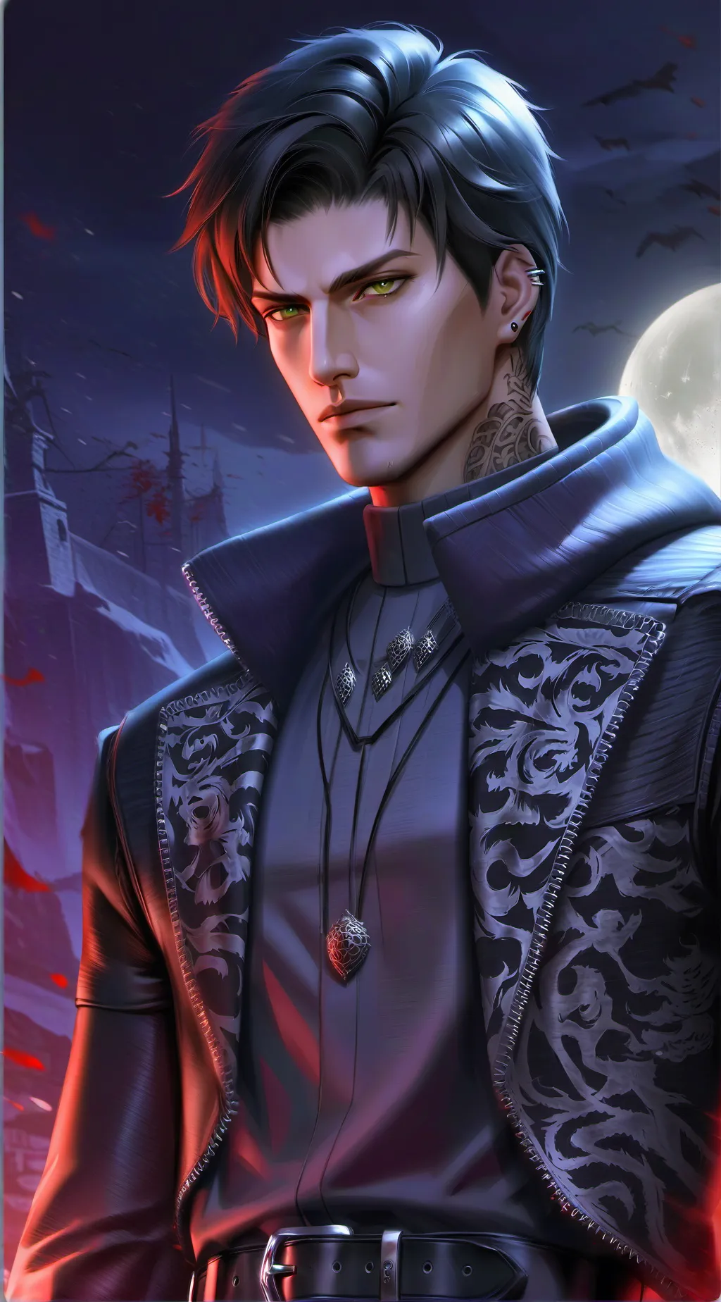 ai character: Ryo background