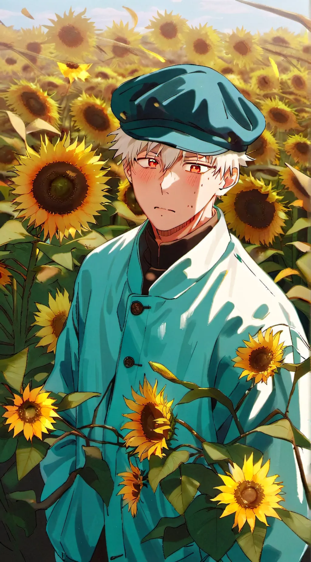 ai character: Katsuki Bakugo  background