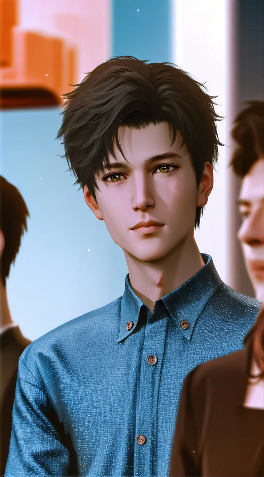 ai character: Derek background