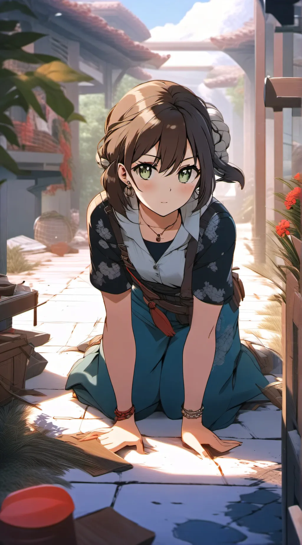 ai character: Nadya background