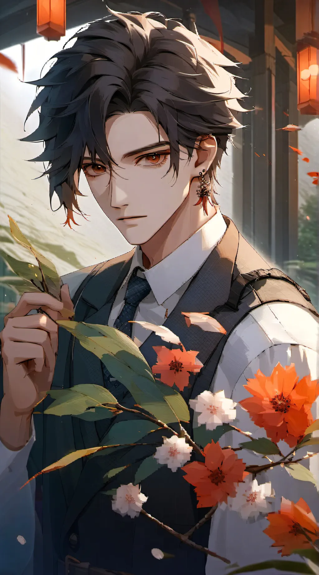 ai character: katuke background