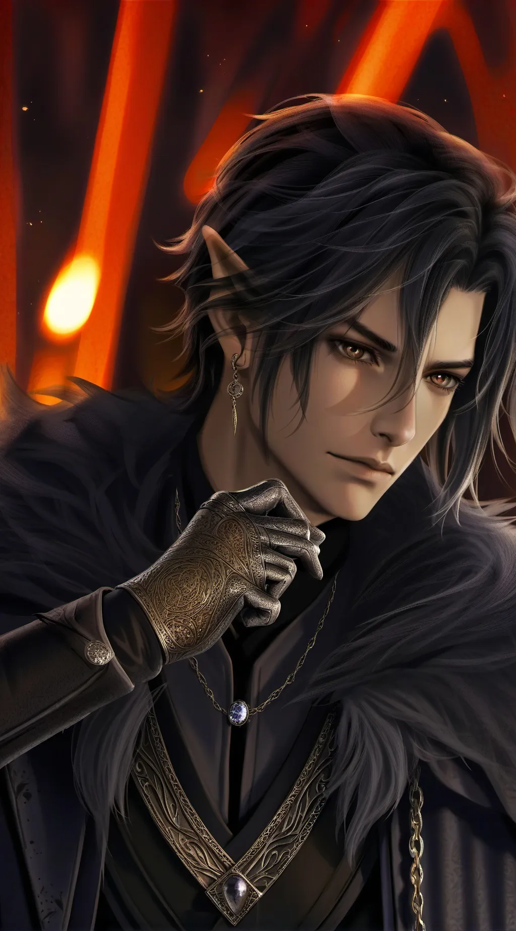 ai character: Erick  background