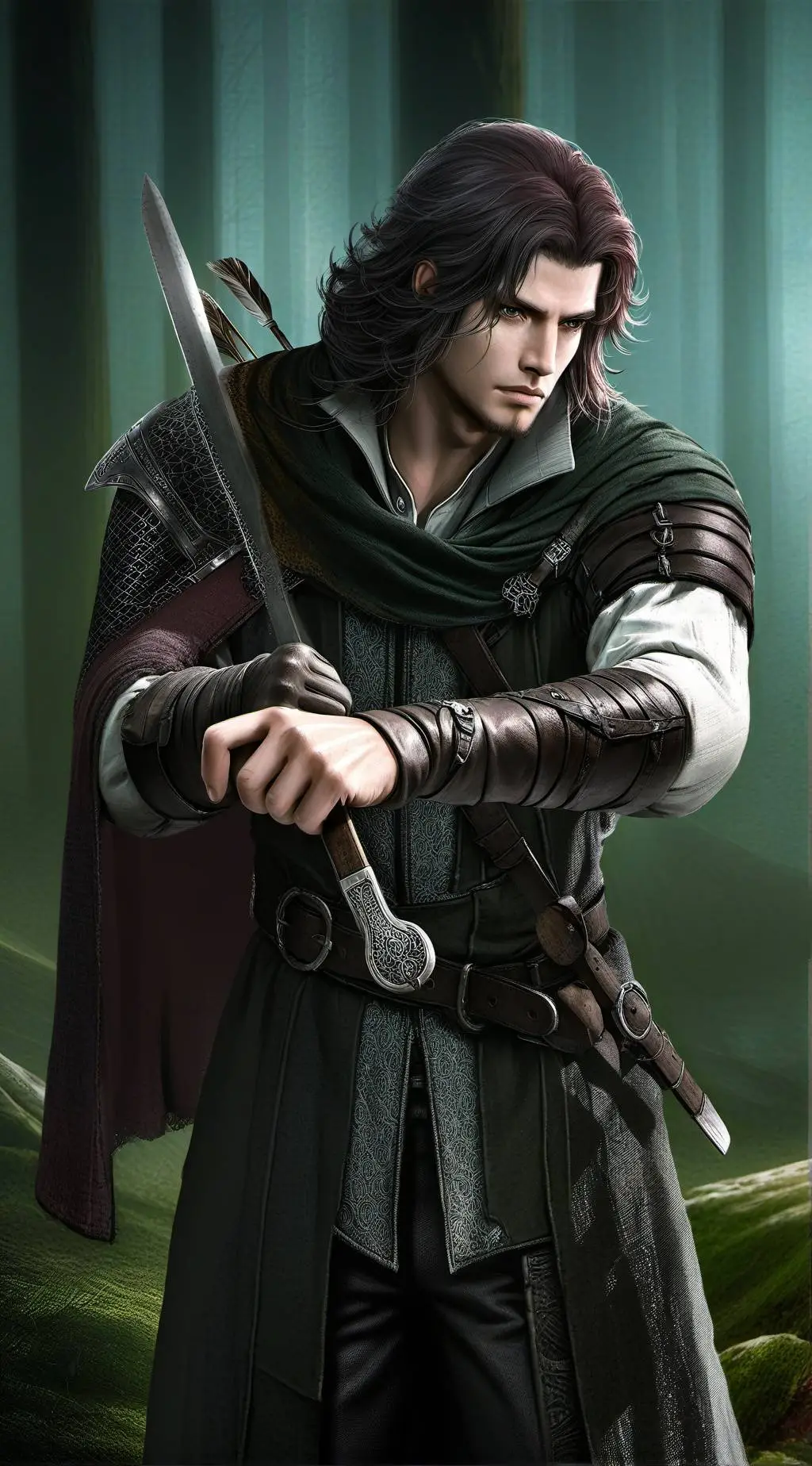 ai character: Charles Desmonds background