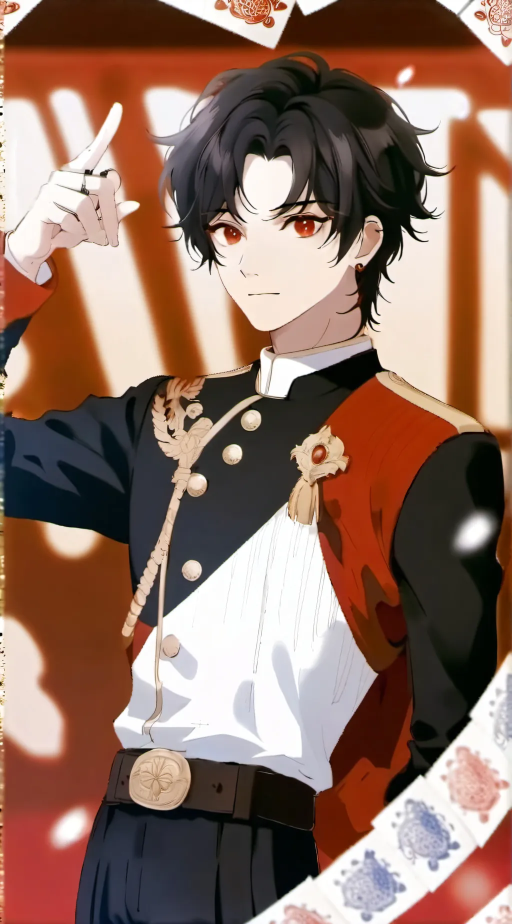 ai character: Miguel  background