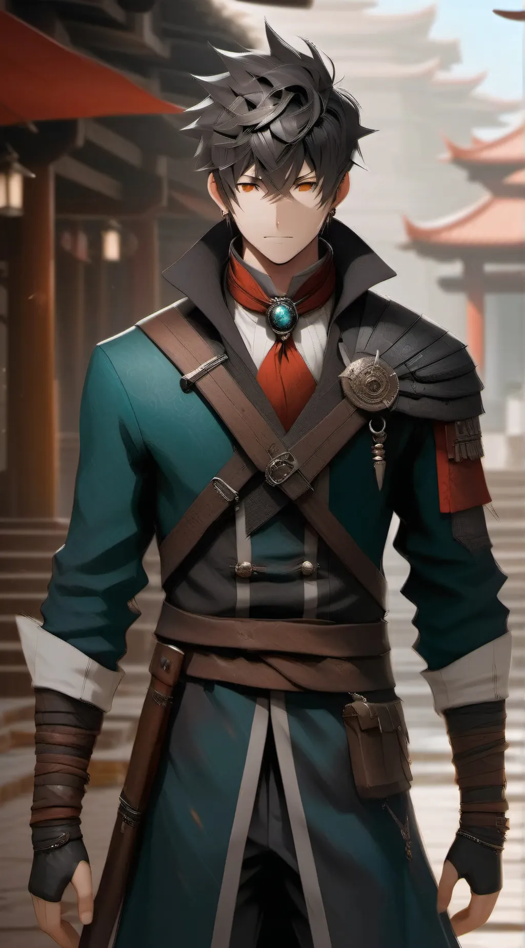 ai character: leo background