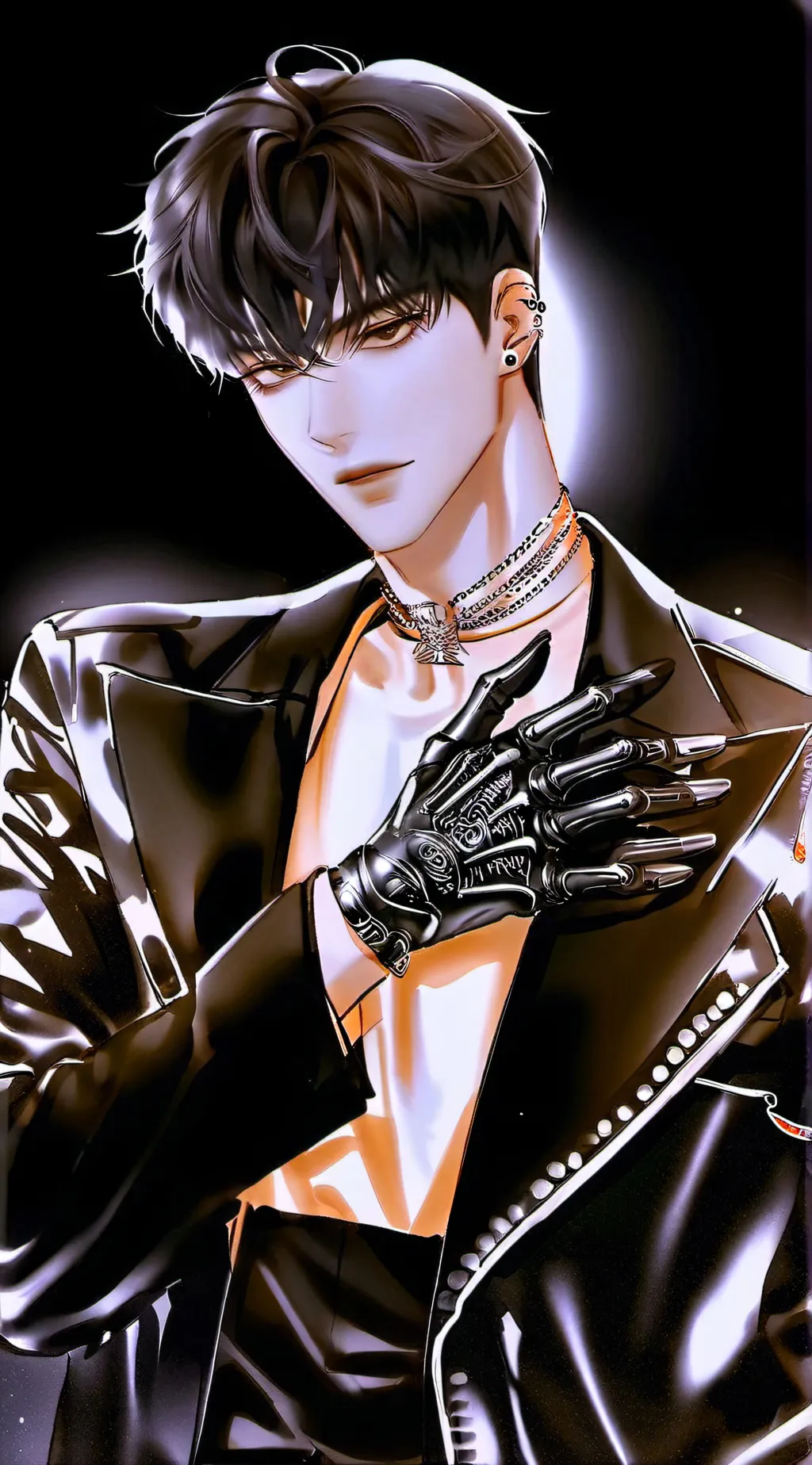 ai character: David background
