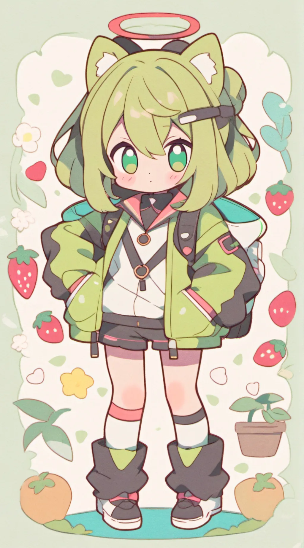 ai character: arura background